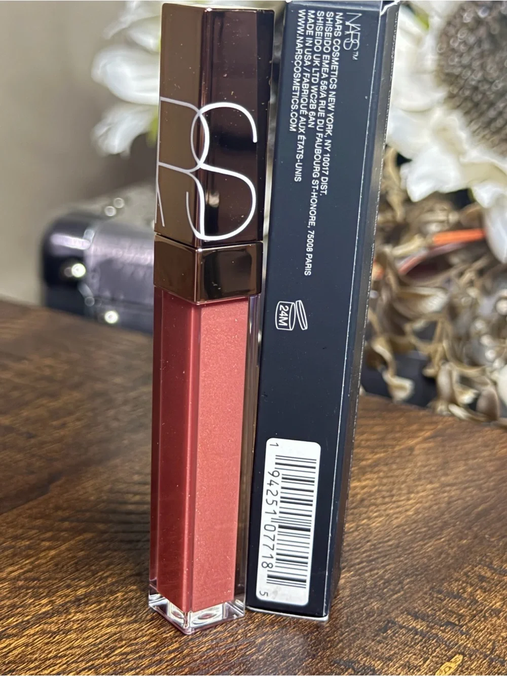 285 Unbroken- NARS Afterglow Lip Shine- New -Full size